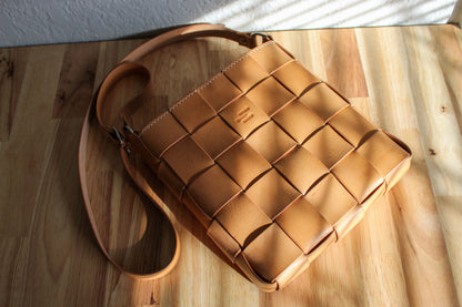 Woven Cross Body Bag