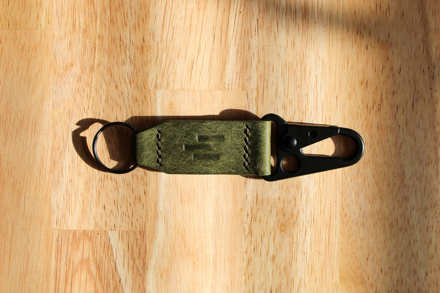 Leather Sling Clip Keychain